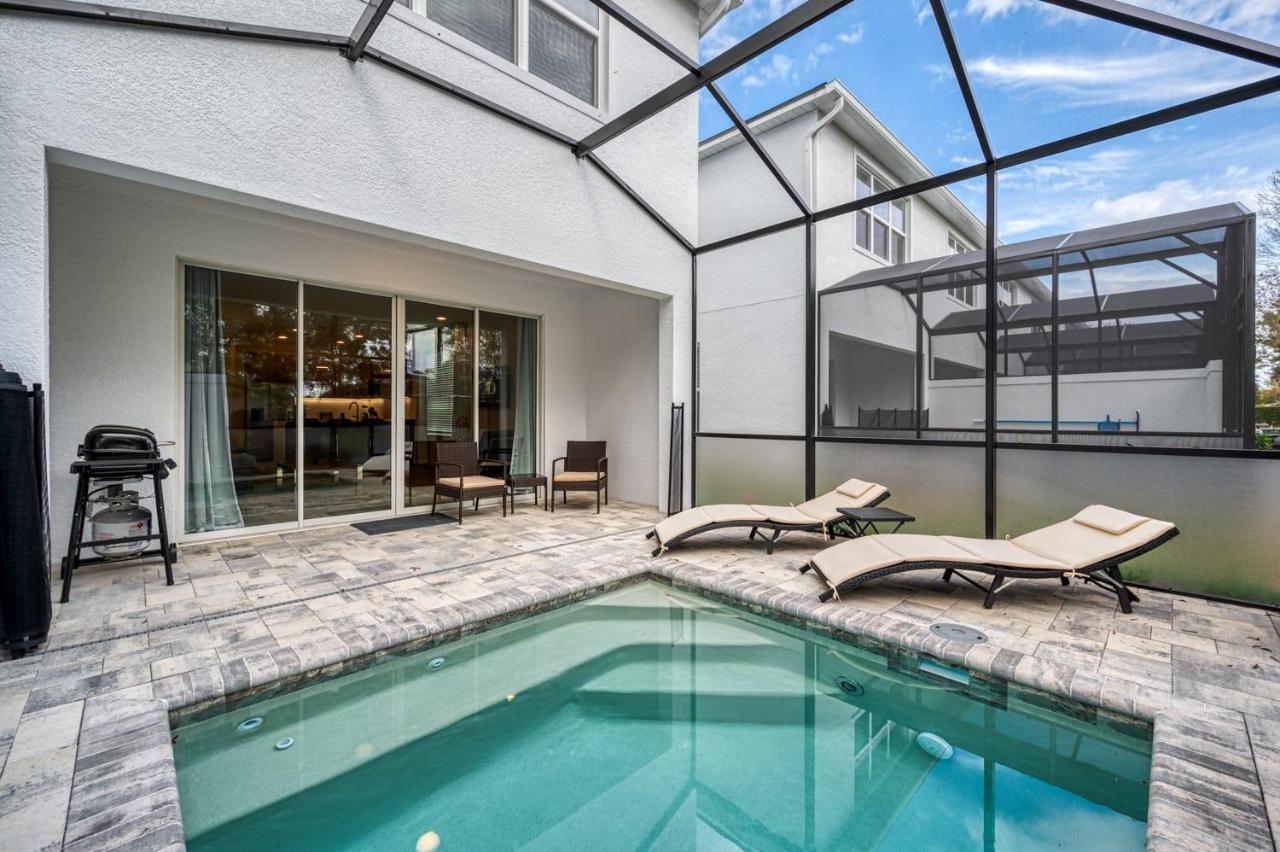 Pleasant Townhome With Private Pool Near Disney Four Corners Esterno foto